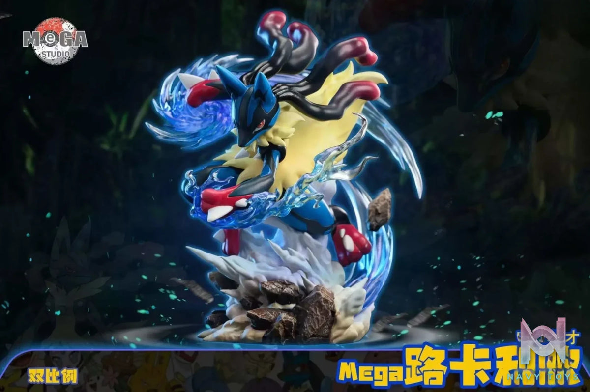 Mega Studio – Pokémon Pokédex Statue #1 Lucario