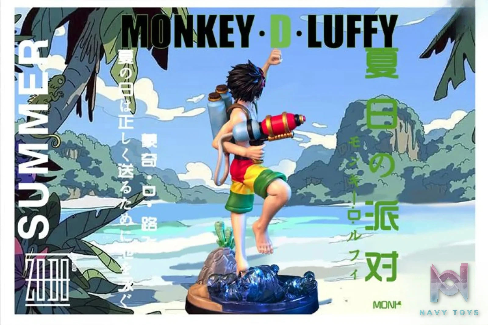 Zodo Studio – One Piece Monkey D Luffy Summer Party Series