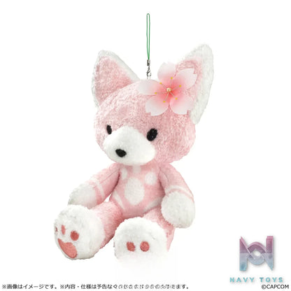 CAPCOM Studio – Monster Hunter Wilds Felyne Teddy (Blossomdance) (Licensed)