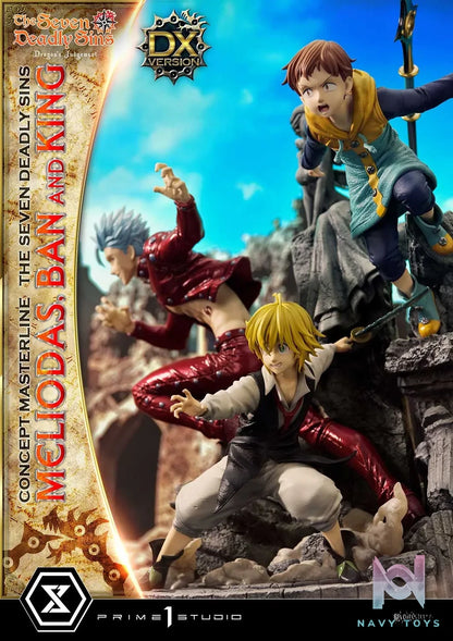 Prime 1 Studio – Concept Masterline The Seven Deadly Sins Meliodas, Ban and King CMNTZ-01 CMNTZ-01DXS (Licensed)