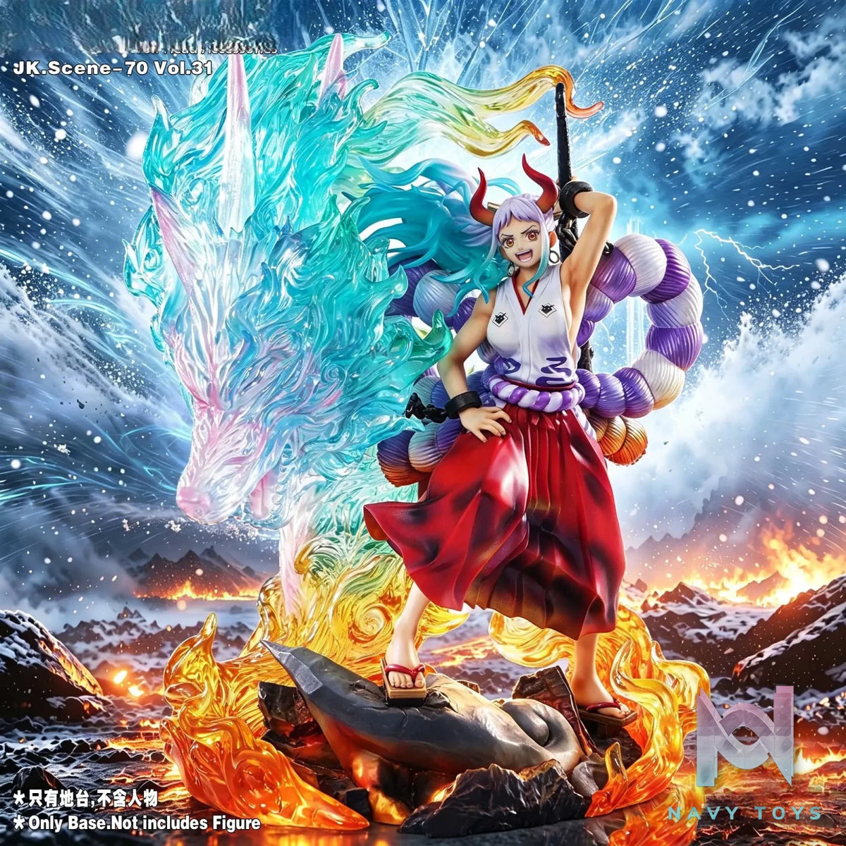 JacksDo Studio – POPMAX Yamato Wolf Head Accessories One Piece