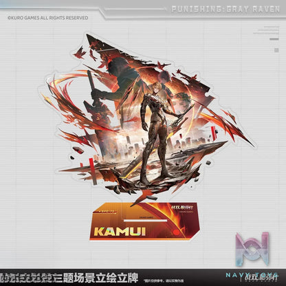 KURO GAMES – Punishing: Gray Raven Frame Theme Scene Illustration Stand (Licensed)