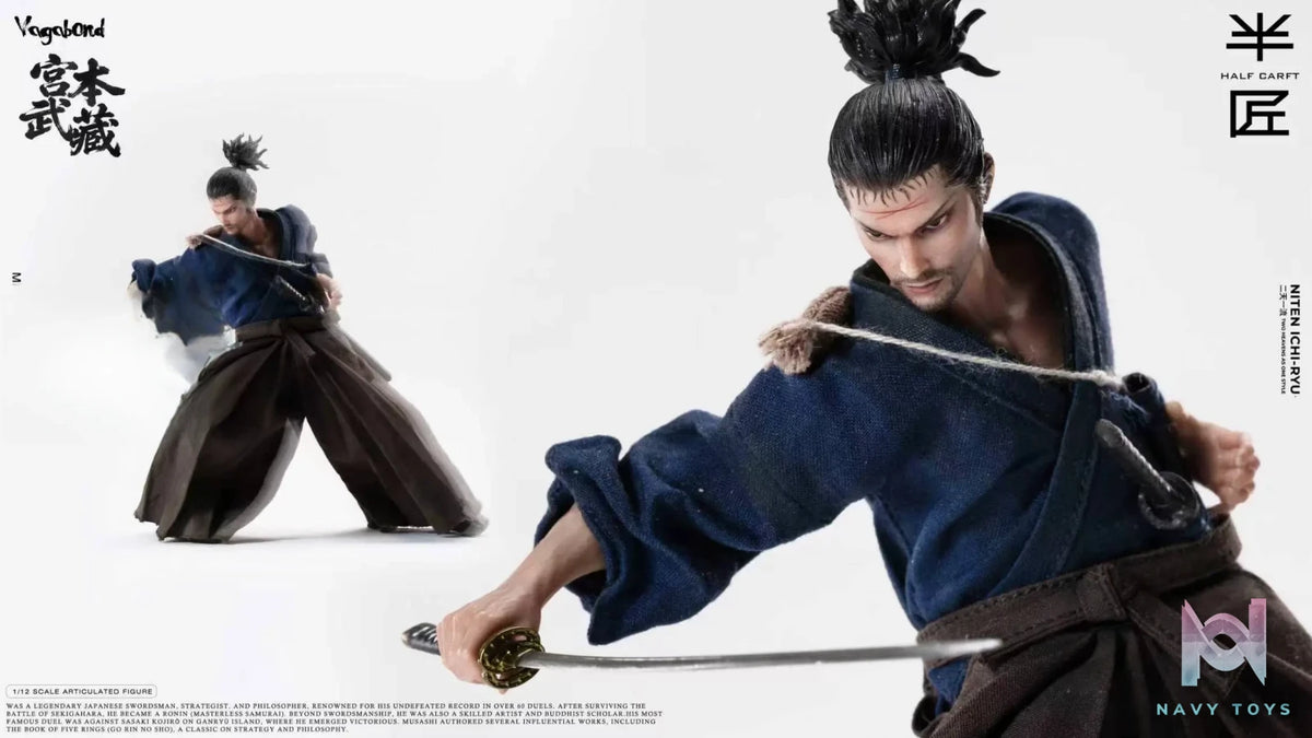 HALF CARFT Studio – Miyamoto Musashi 1/12 Action figure Vagabond
