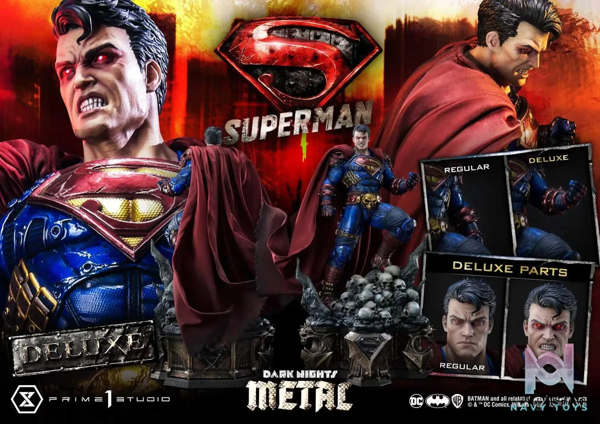 Prime 1 Studio – Museum Masterline Dark Nights: Metal (Comics) Superman MMDCMT-08 MMDCMT-08DX MMDCMT-08DXS MMDCMT-08BL(Licensed)