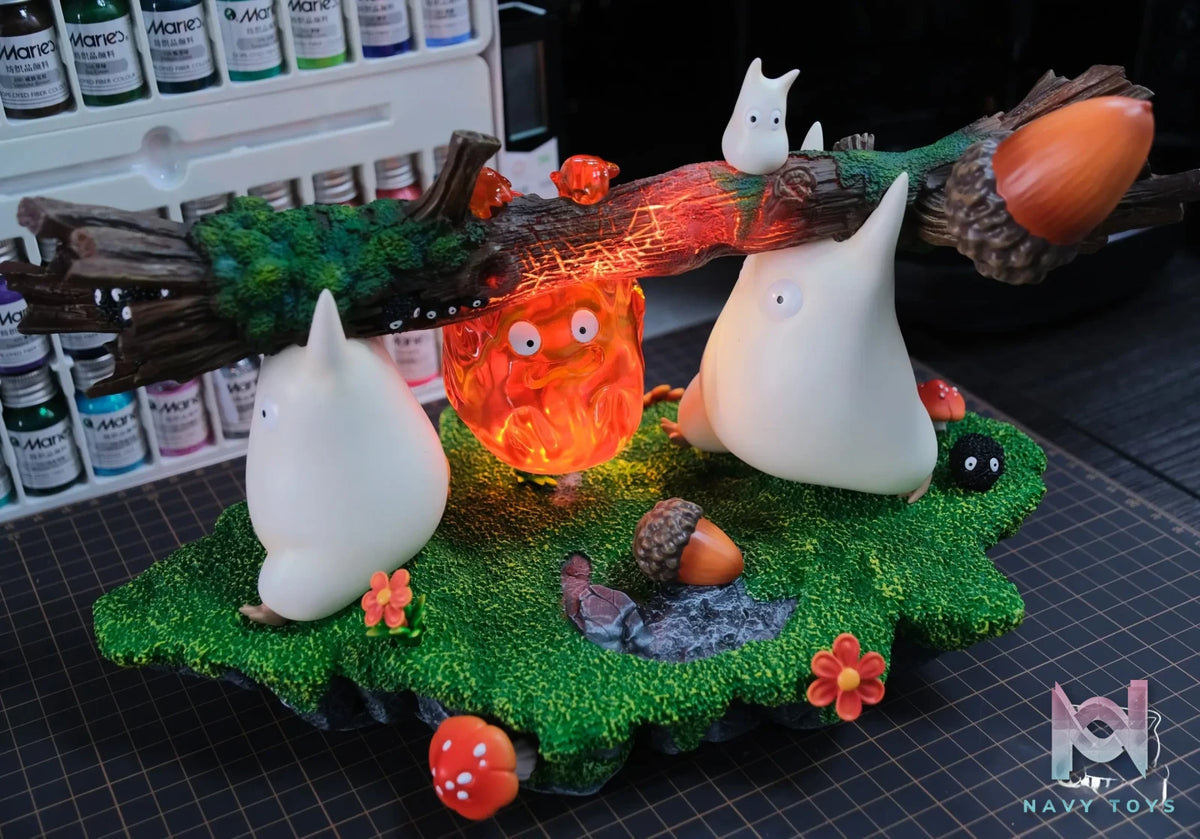 MMLAND Studio – Calcifer X Totoro Howl’s Moving Castle X My Neighbor Totoro