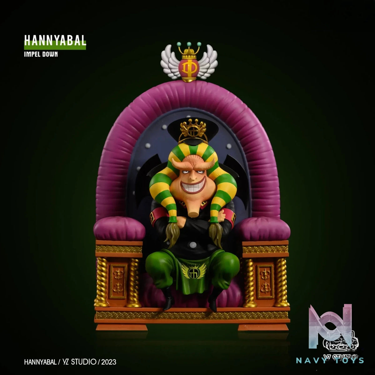 Yz Studio – One Piece Advance City Prison Series #10 Warden Seated Hannyabal