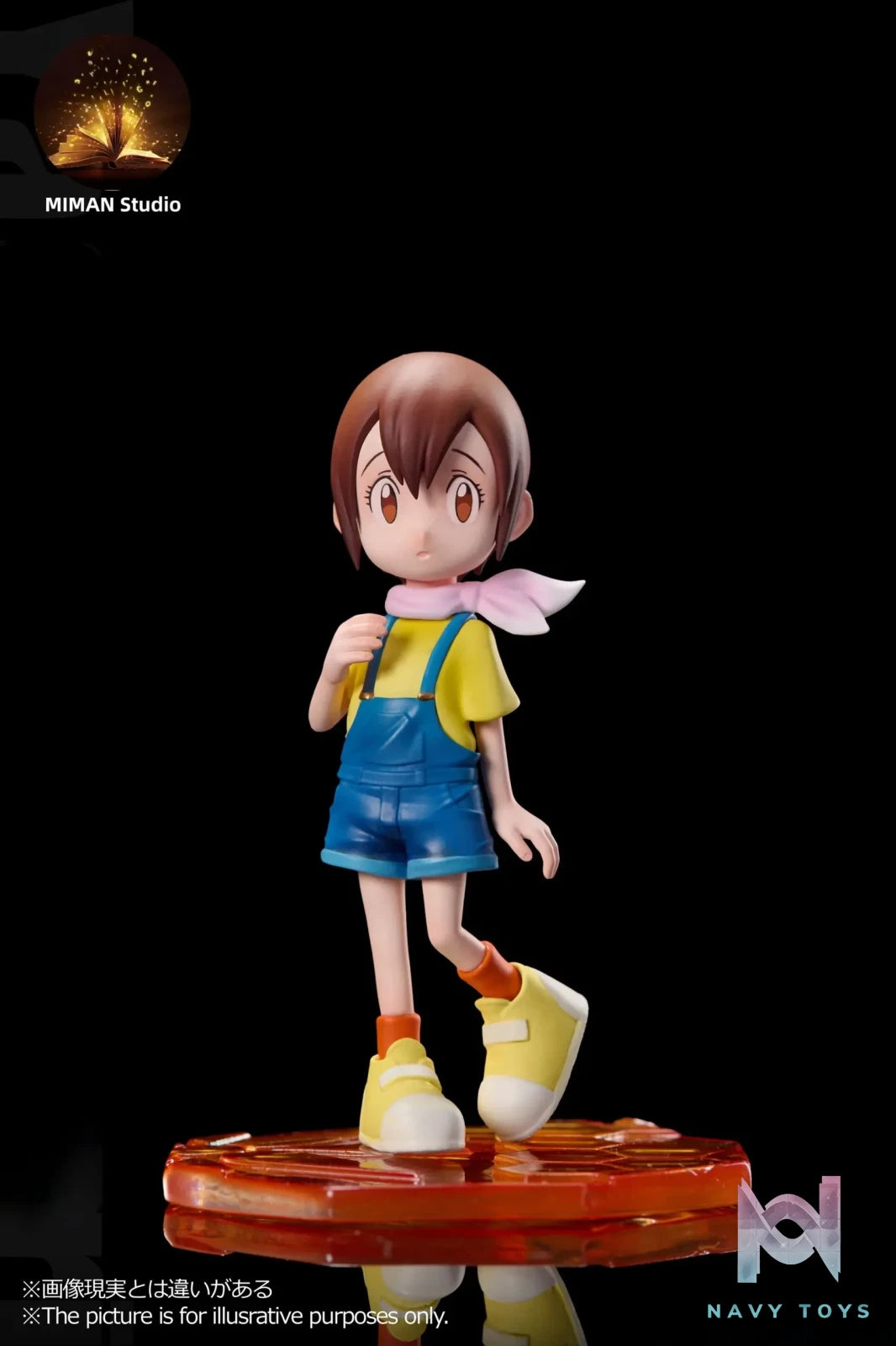 MIMAN Studio – Main Character Team #7 Yagami Hikari X Tailmon X Salamon Digimon