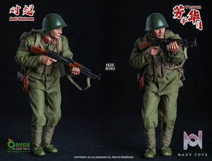 QORANGE QOTOYS – QORANGE QOTOYS 1/6 The Anti-Vietnam Youth Set NO.QOM-1061A/B (Licensed)