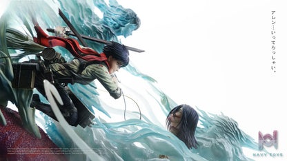 EXECUTION Studio x Cedar Studio – Mikasa vs. Eren: The Final Goodbye Attack on Titan