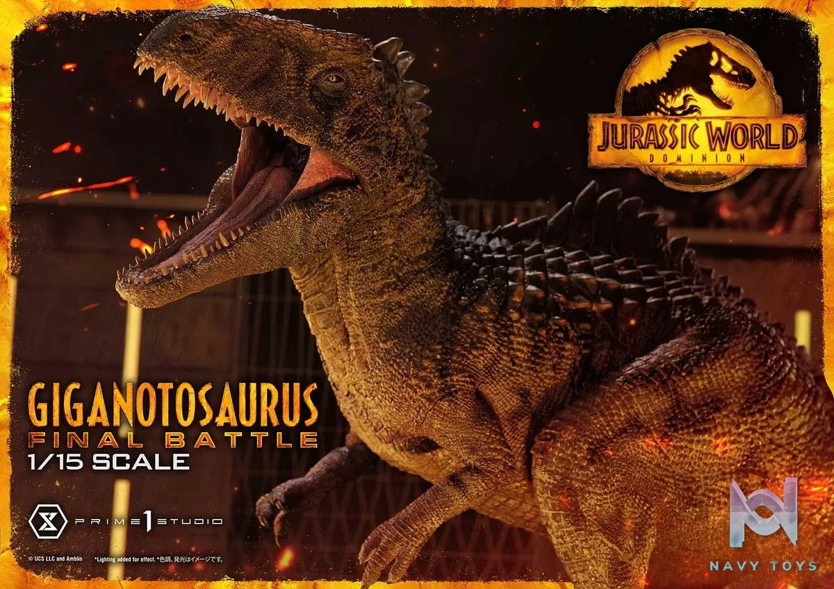 Prime 1 Studio – Legacy Museum Collection Jurassic World: Dominion(Film) Giganotosaurus 1/15 scale LMCJW3-04 LMCJW3-04S (Licensed)