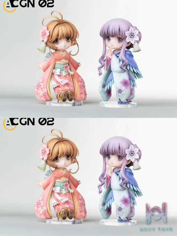 Sakura & Tomoyo - Sakura Card Captor - ACGN 02 Studio resin statue ACGN 02 Studio anime figure