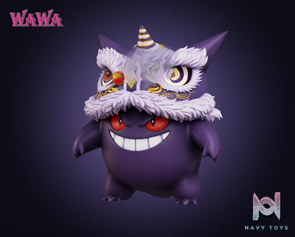 WAWA Studio – Gengar Lion Dance Pokémon