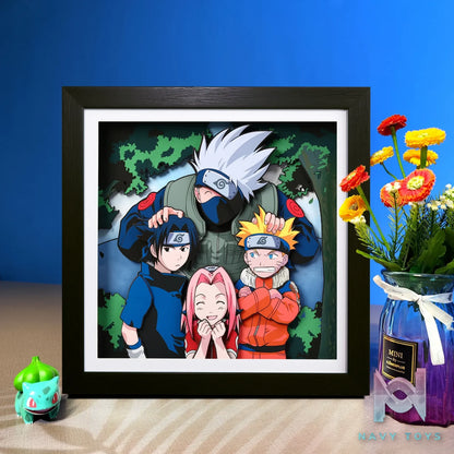 Yu Zhi Jiang Studio – Naruto Multiple Characters Series #7 3D Decorative Painting Naruto