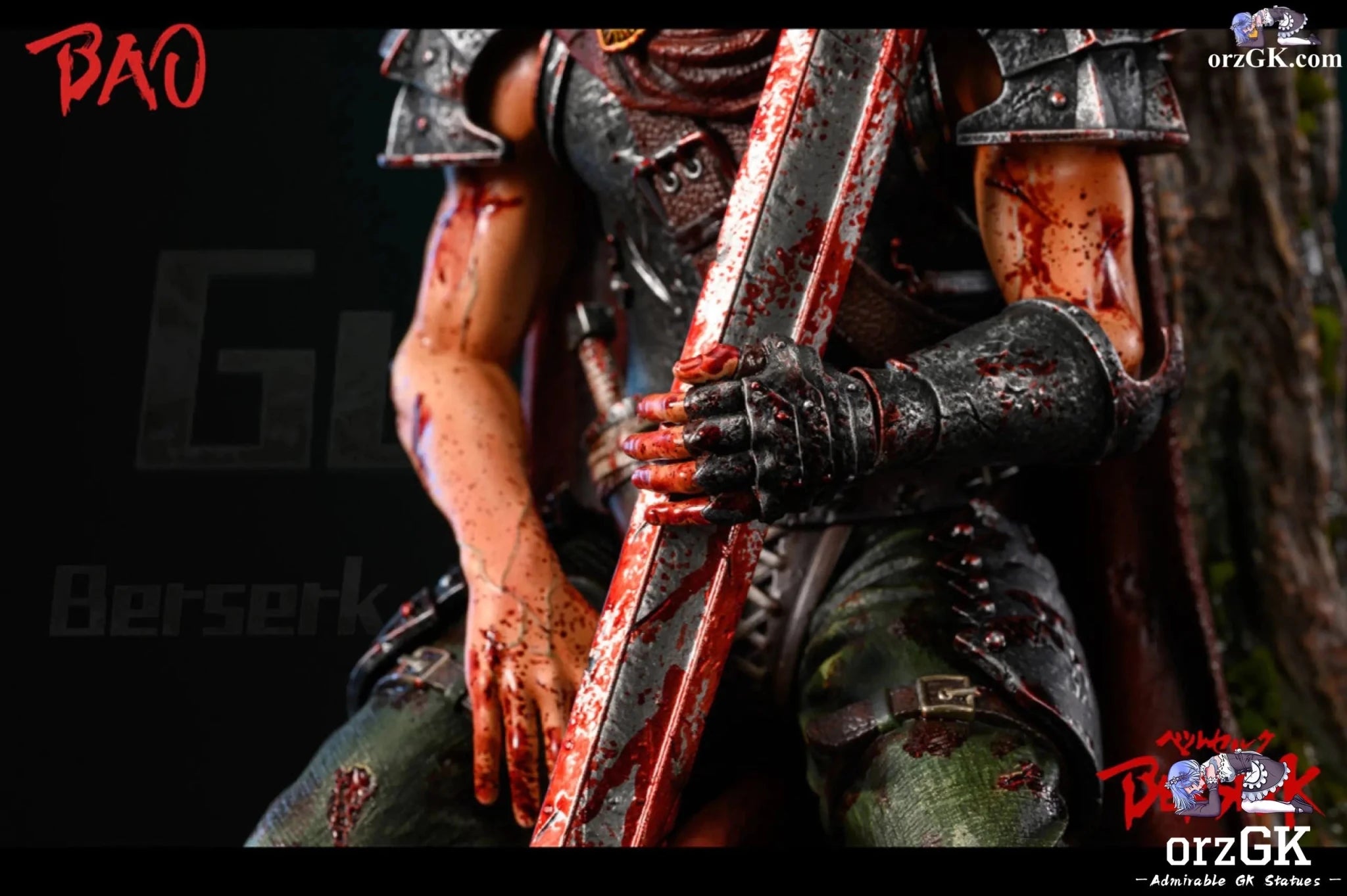 1/6 Guts - Berserk - Bao Studio (Eagle Dark Studio) resin statue Navy Toys anime figure