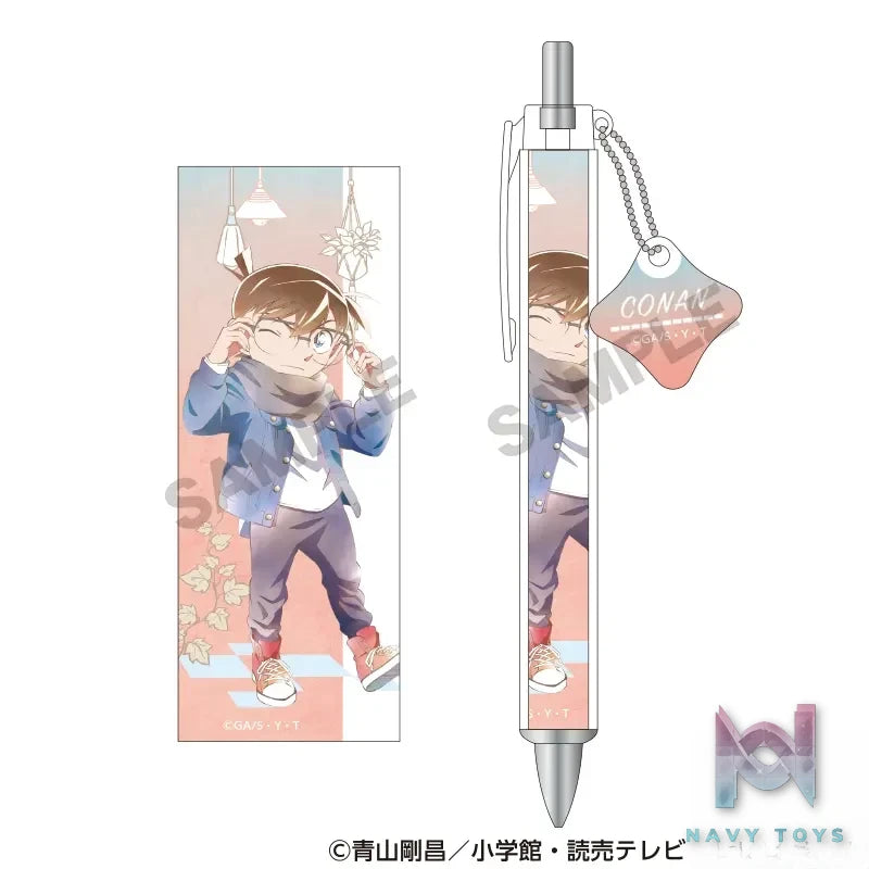 CRUX – Detective Conan Pale Tone Series Ballpoint Pen with Charm (Licensed)