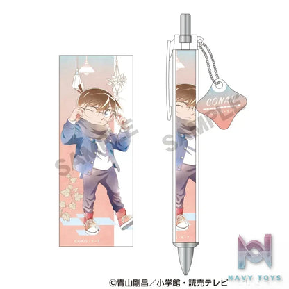 CRUX – Detective Conan Pale Tone Series Ballpoint Pen with Charm (Licensed)