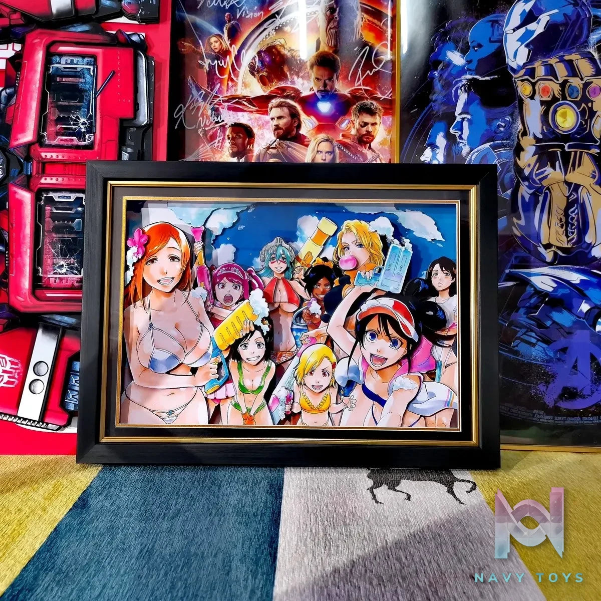 Yu Zhi Jiang Studio – Bleach Multiple Characters Series #4 3D Decorative Painting Bleach