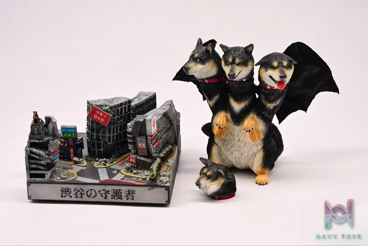 Bid Toys – Original Shiba Inu Ghidorah bid2501 orange & bid2502 black (Licensed)