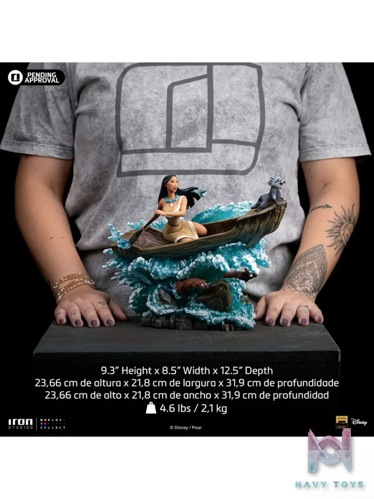 Iron Studio – Disney Clssics Art Scale 1/10 Statue Pocahontas (Licensed)