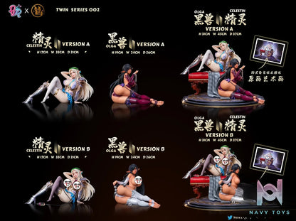 Dragon Studio & POP Studio – Kuroinu Twin Series 002 Kuroinu & Elf