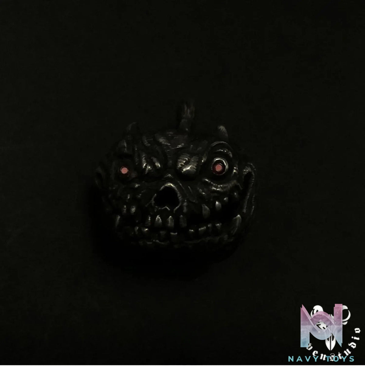 Raven Studio (silver jewelry) – Halloween Exclusive Jack-o’-lantern Pendant Original