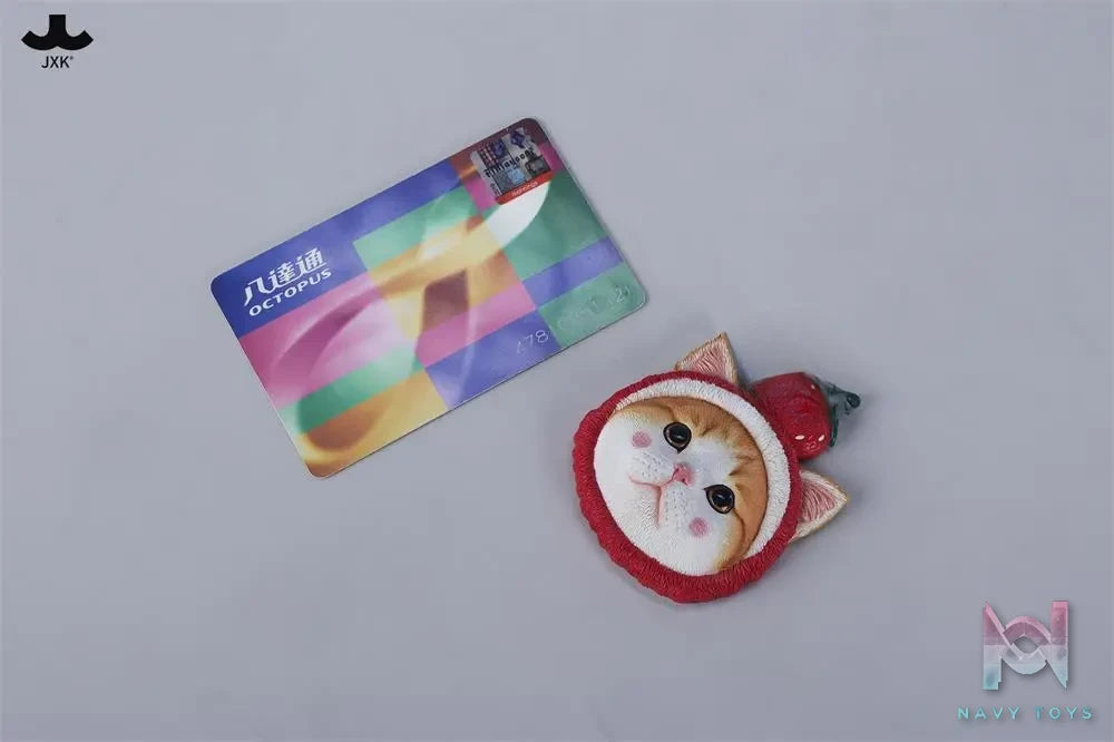 JXK – Strawberry Cat Fridge Magnet X Bumblebee Cat Fridge Magnet JS-2603 JS-2604 (Licensed)