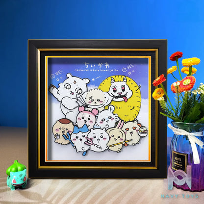 Yu Zhi Jiang Studio – Chiikawa Multiple Characters 3D Decorative Painting Chiikawa
