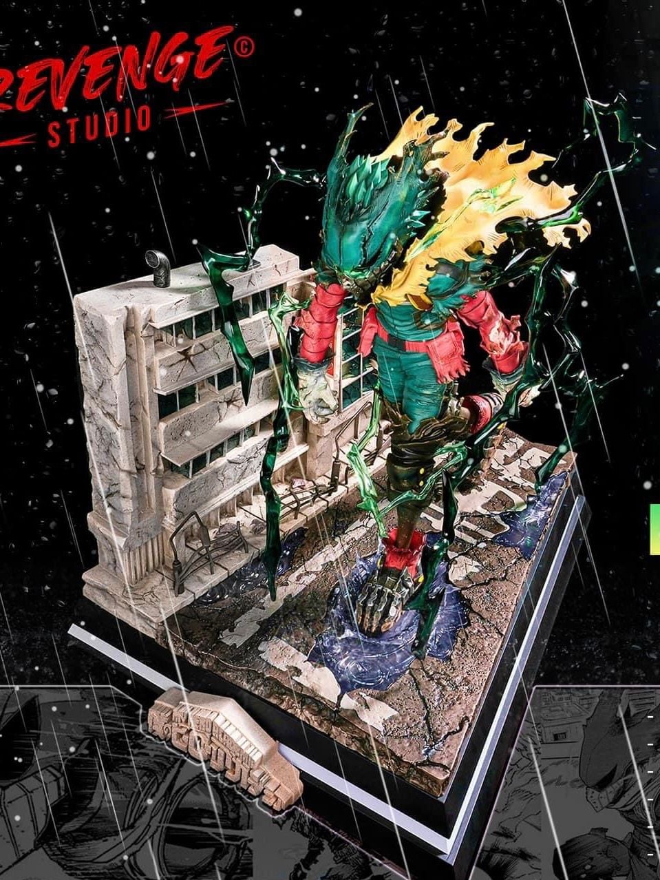 Vigelant Deku - One For All - My Hero Academia - Revenge Studio resin statue Revenge Studio anime figure