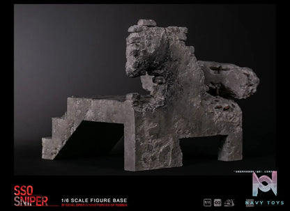 MOjingToys – Modular Series 1/6 Scale Urban Stairwell Ruins Diorama Base L008 (Licensed)