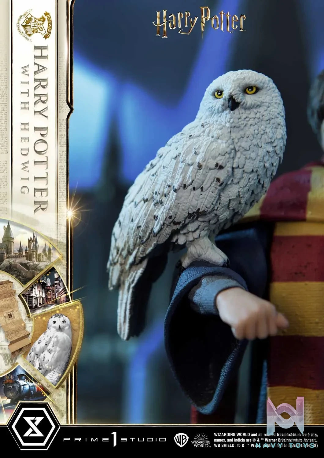 Prime 1 Studio – Prime Collectible Figures Harry Potter Harry Potter With Hedwig PCFHP-03 (Licensed)