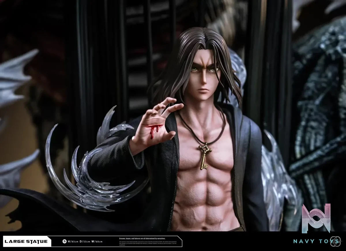 Hertz Studio - Attack On Titan Eren Jaeger resin statue Navy Toys anime figure