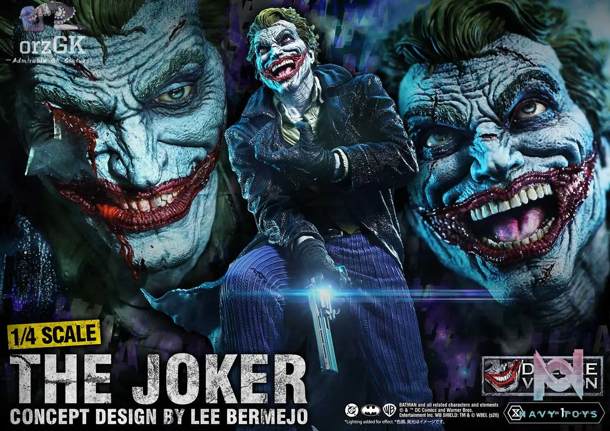 Prime 1 Studio – Ultimate Premium Masterline Batman (Comics) The Joker (Concept Design by Lee Bermejo) UPMDC-15 UPMDC-15DX UPMDC-15DXS (Licensed)