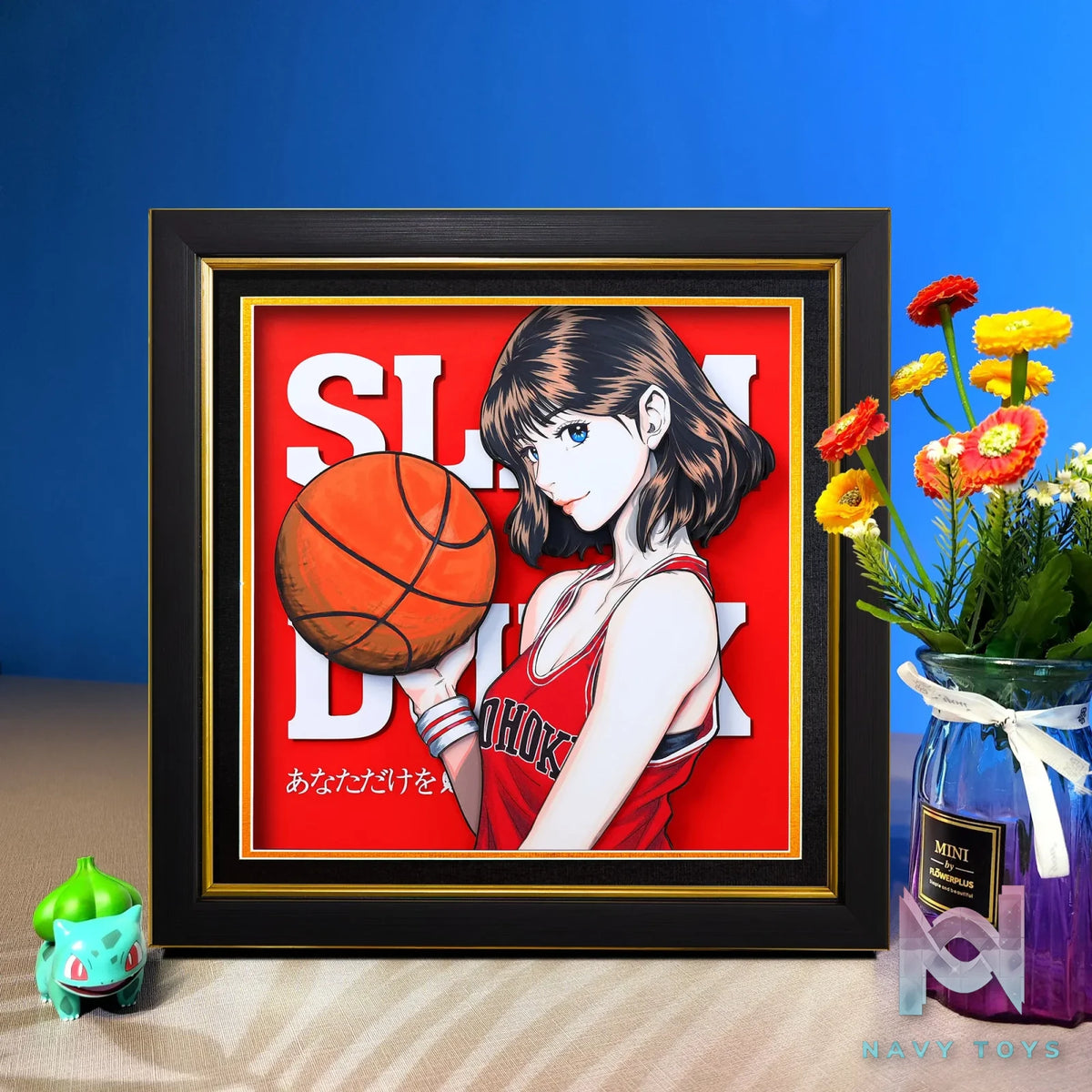 Yu Zhi Jiang Studio – Haruko Akagi 3D Decorative Painting Slam Dunk