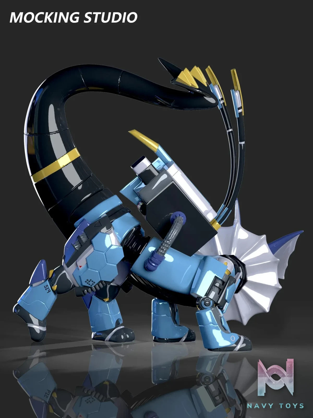 Zhu Yi Wan Jia Studio – Mechanical Vaporeon Pokémon