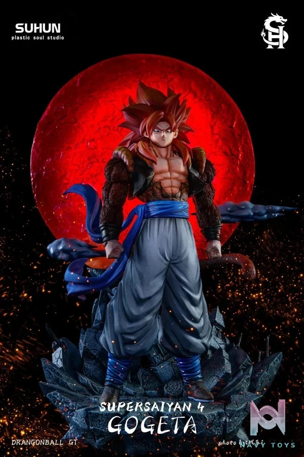 Plastic Soul Studio - Gogeta Super Saiyan 4 Dragon Ball resin statue Navy Toys anime figure