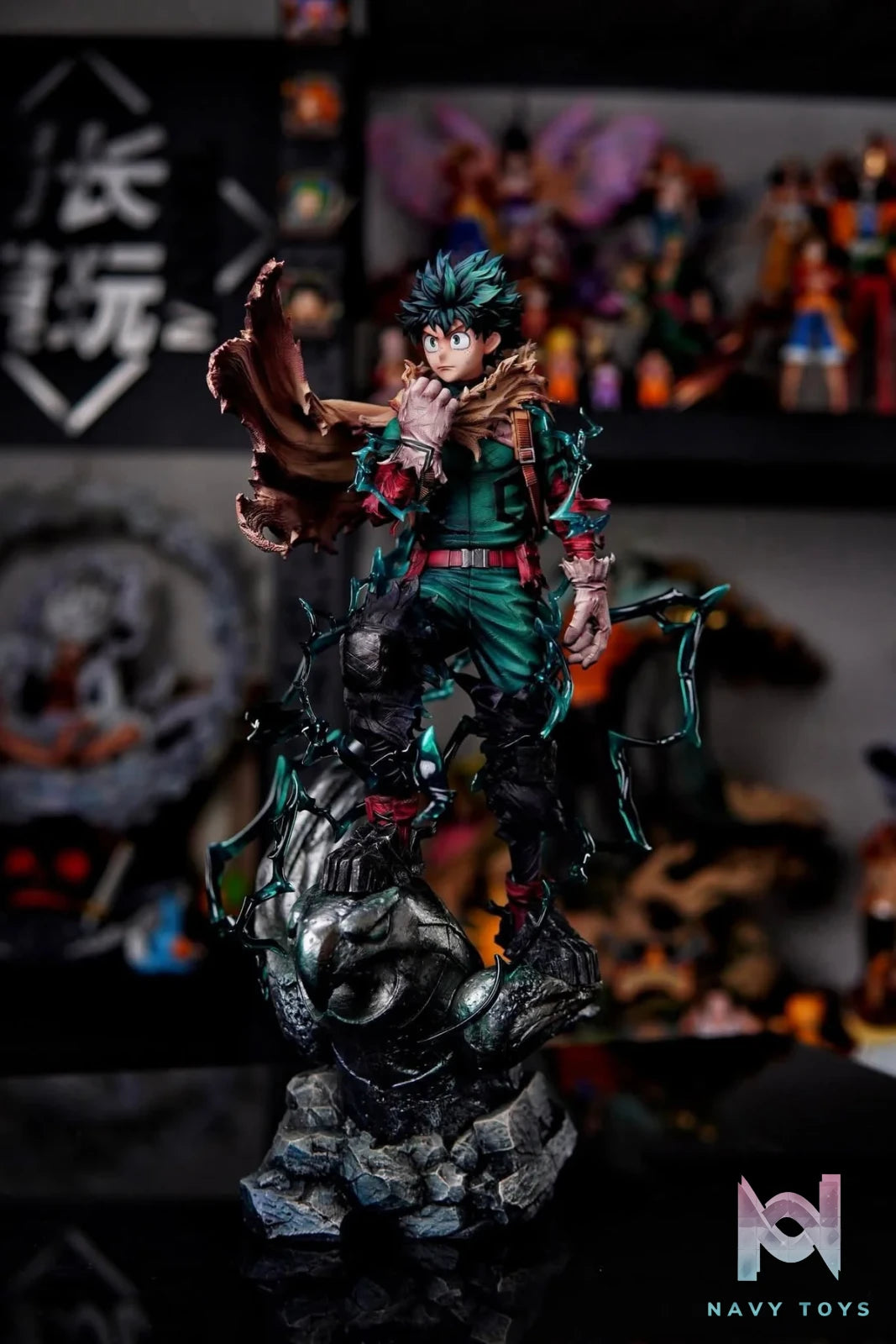 Dark Deku resin statue Heroes Studio anime figure