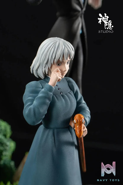 Shen Yin Studio - Howl's Moving Castle Silhouette Moment Series Turnip Head's Guardian resin statue Navy Toys anime figure