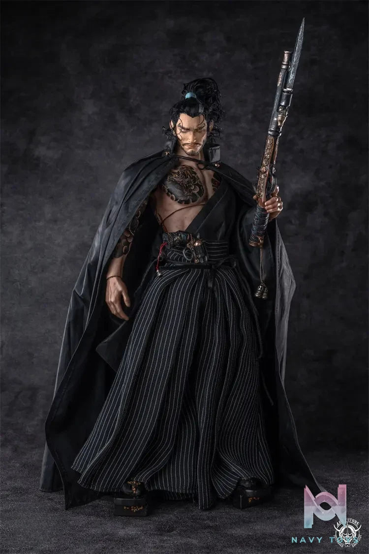 ART FUTURE – 1/6 Sakamoto Ryoma Commander Silver Dragon Armor Version Action Figure (Licensed)