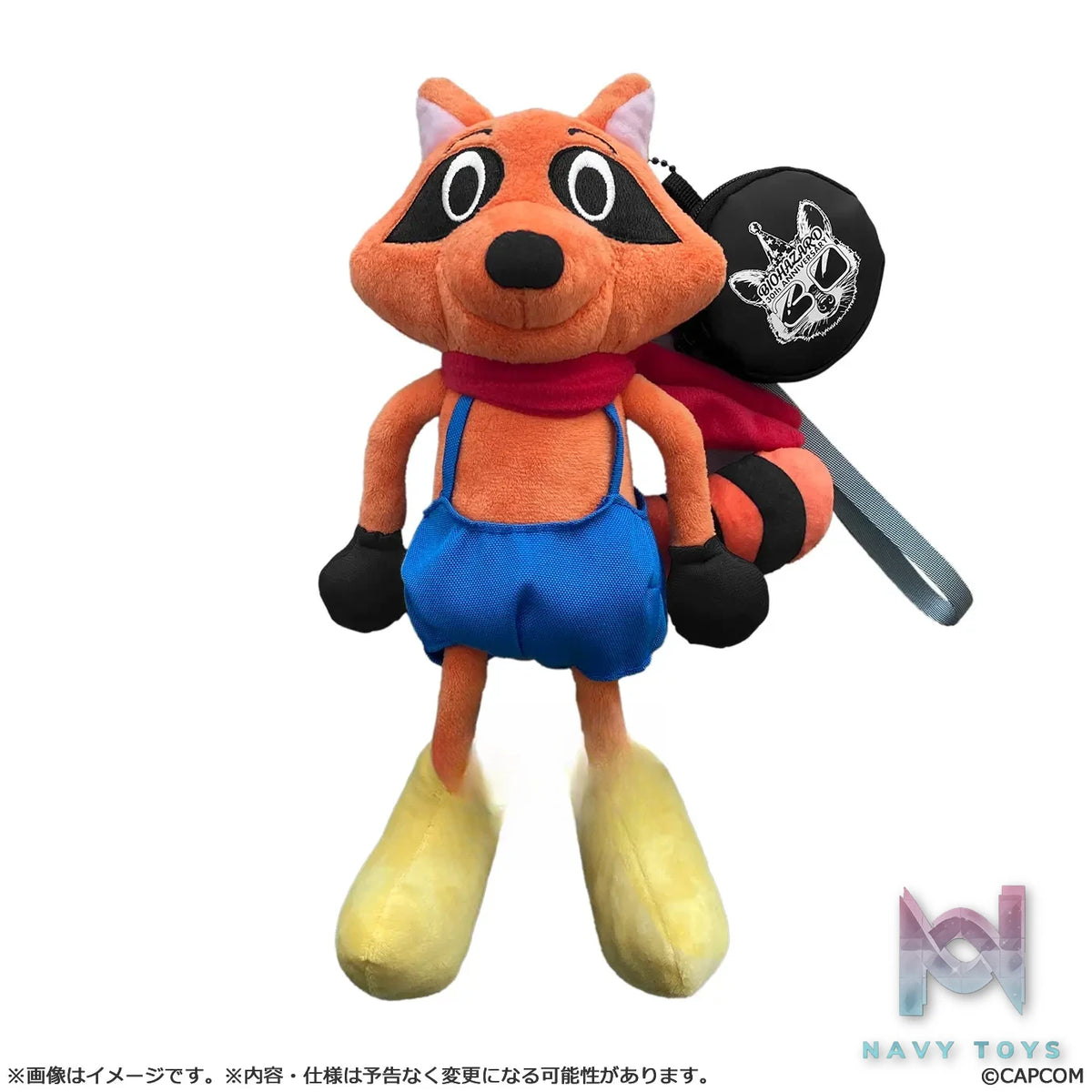 CAPCOM Studio – Resident Evil 30th Anniversary Raccoon-kun Plush (Licensed)