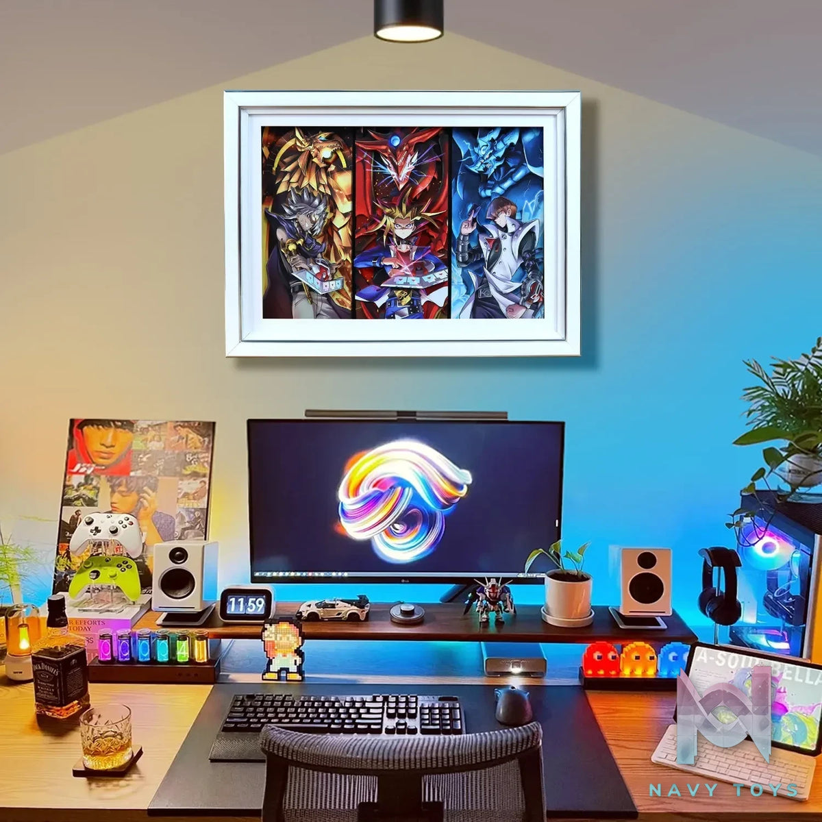 KALA HOME Studio – Yu-Gi-Oh! Multiple Characters #02 3D Decorative Painting Yu-Gi-Oh!