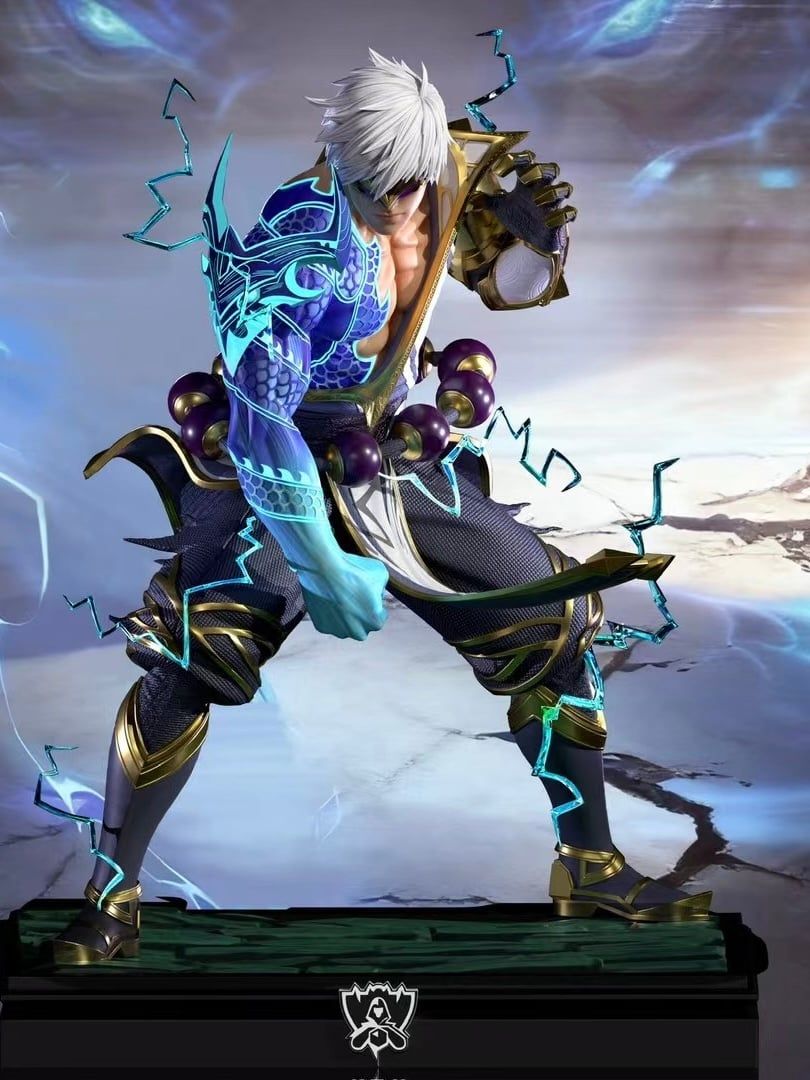 Storm Dragon Lee Sin - League Of Legends - Xia Gu Studio resin statue Xia Gu Studio anime figure