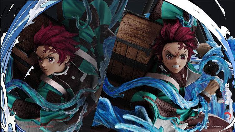 Tanjiro Last Sleep Studio resin statue last Sleep Studio anime figure