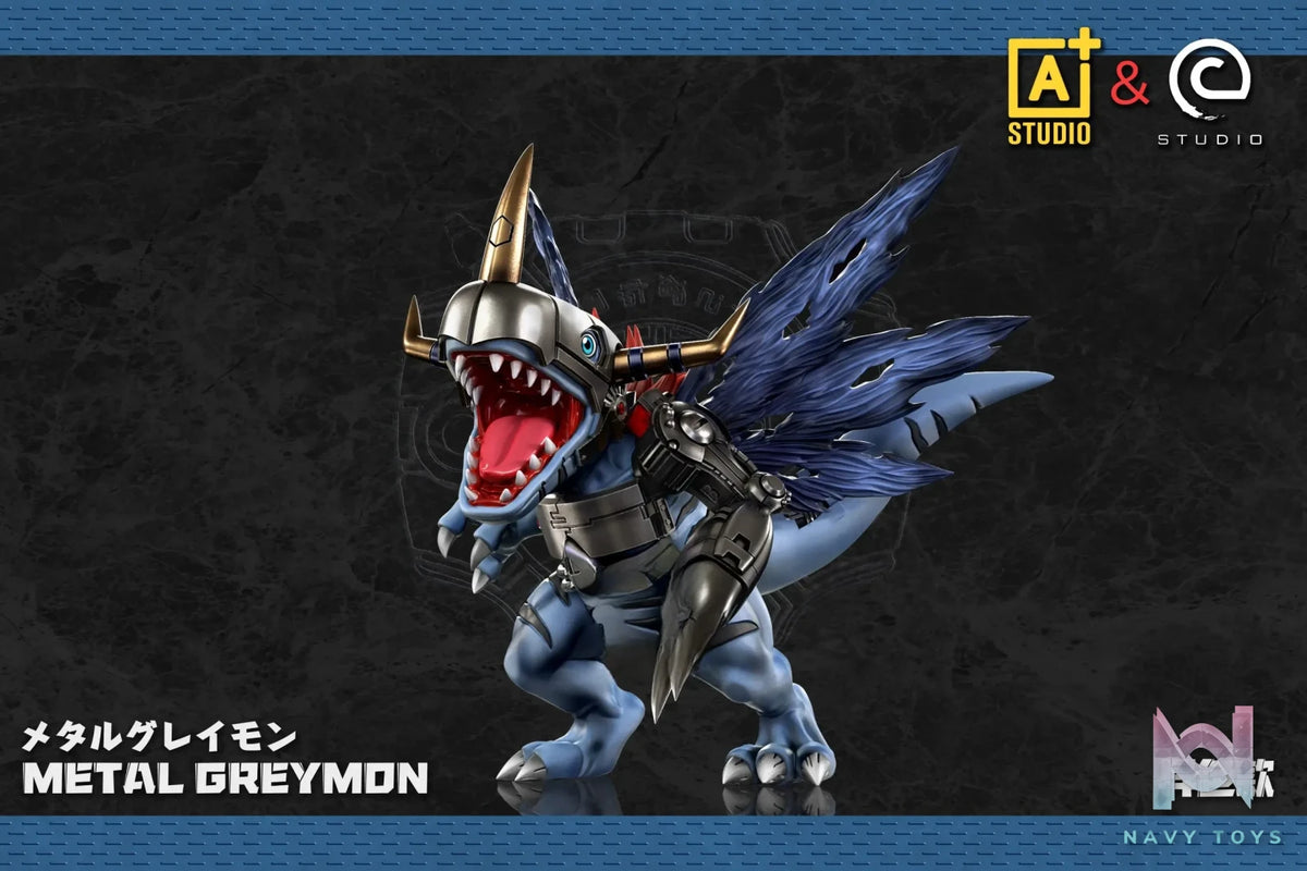 A+ Studio – Metal Greymon Digimon