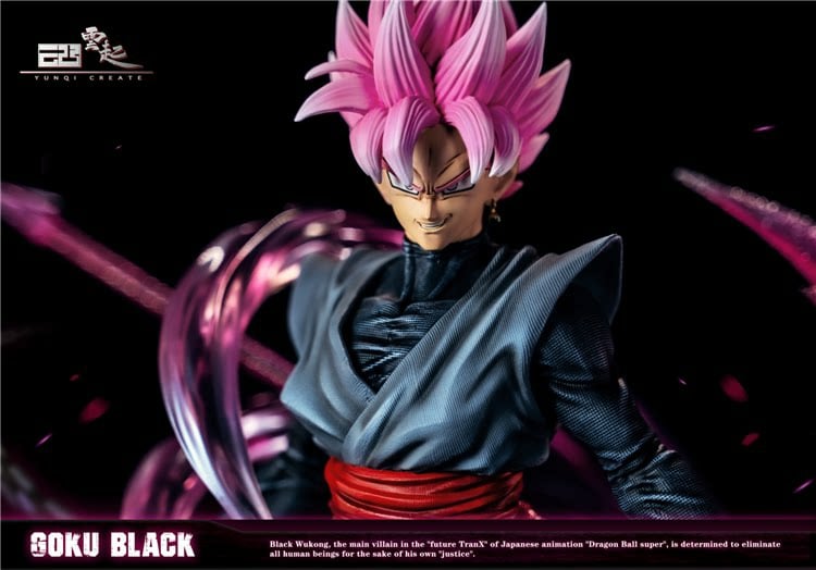 Yunqi Studio - Black Goku resin statue yunqi studio anime figure