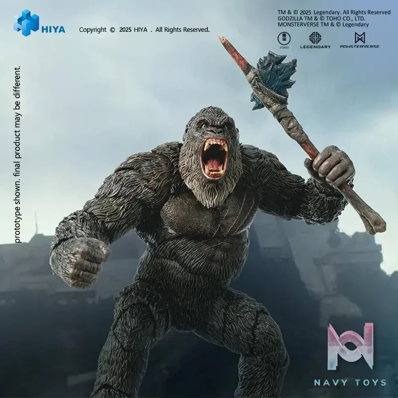 Hiya Toys – EXQUISITE BASIC series Godzilla vs. Kong Kong 2.0 Action Figure (Licensed)