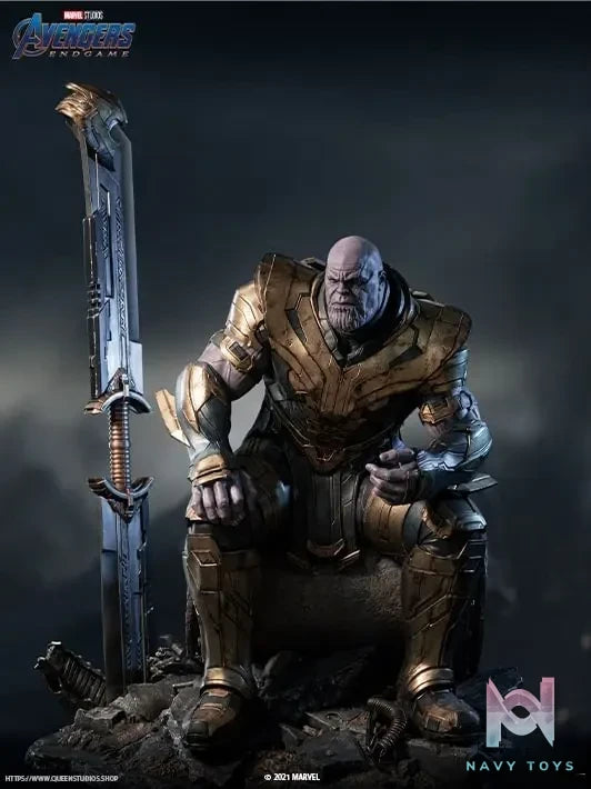 Queen Studio – Avengers Thanos Endgame 1/4 Scale Statue （Licensed）