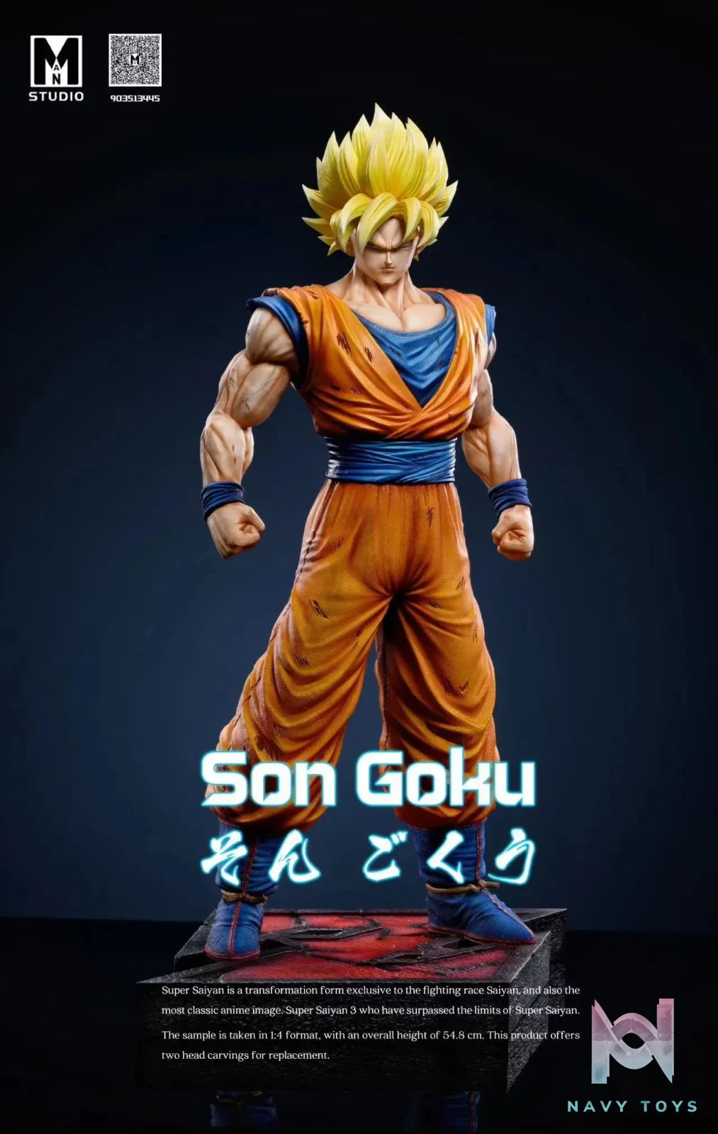 MAN Studio – Dragon Ball Super Saiyan 3
