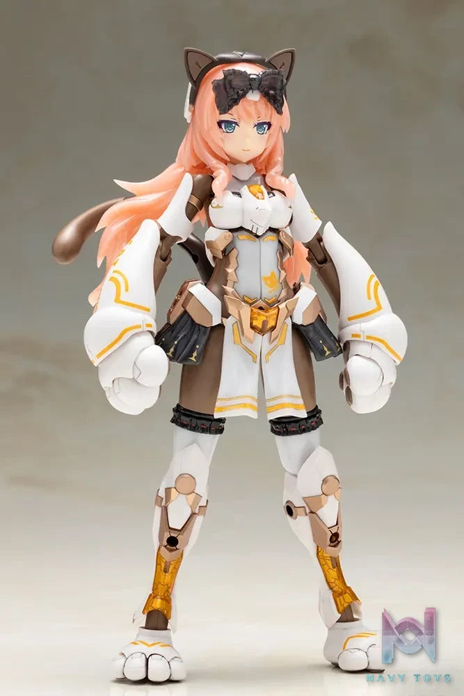 Kotobukiya – Frame Arms Girl Durga I [CAT ARMOR Ver. -Calico-] Plastic Model (Licensed)
