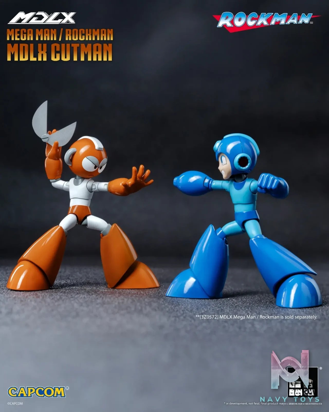 Threezero – Rockman / Mega Man MDLX Cutman 3Z08370A0 (Licensed)