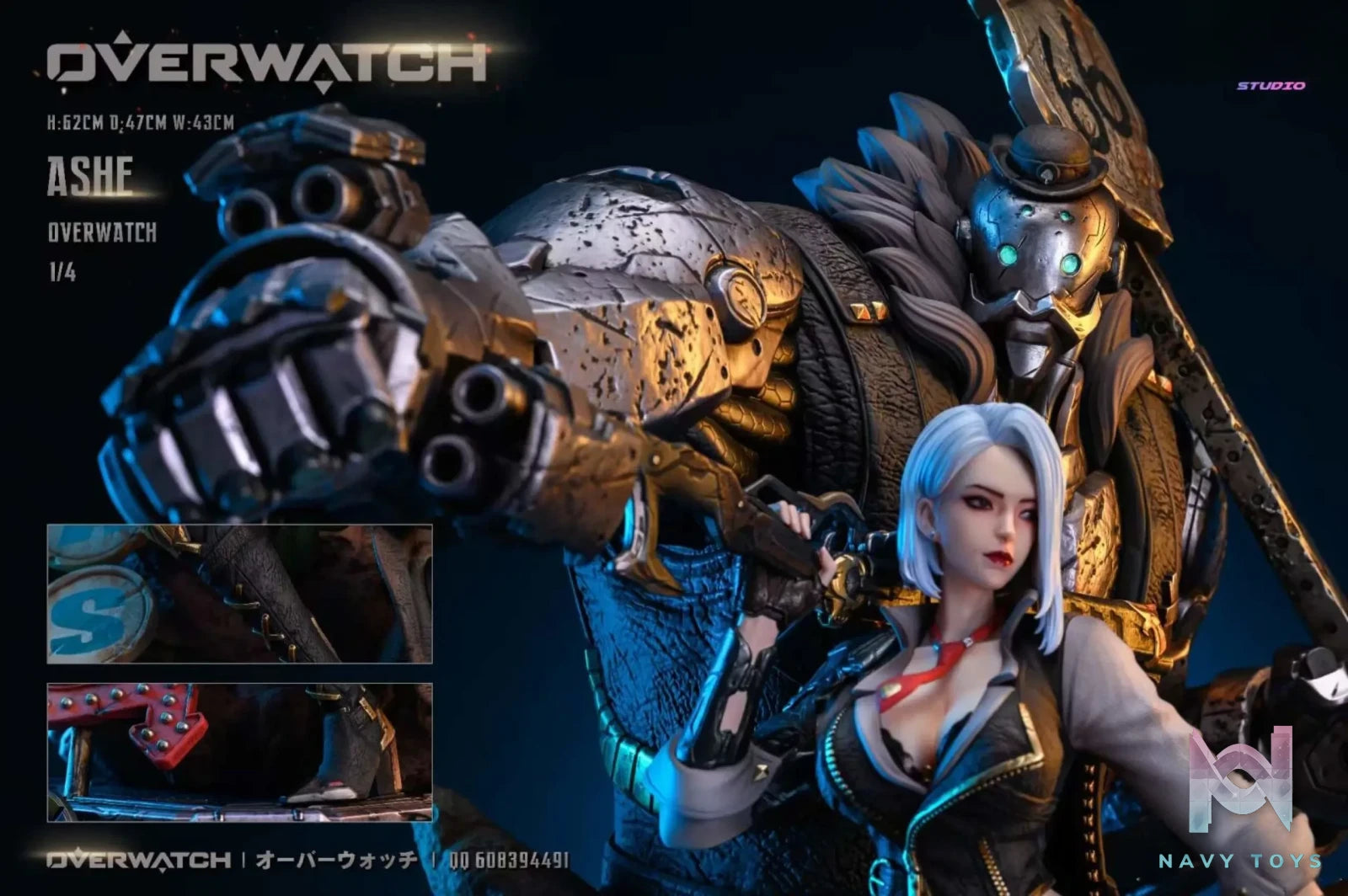 Coolbear Studio – Overwatch Complementary Project #1 Ashe & Scourge